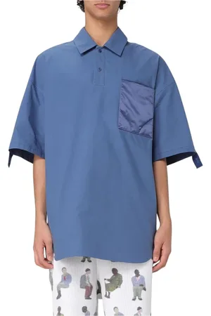 J.W.Anderson Heren, Overhemden, Blauw, Maat: L Katoen