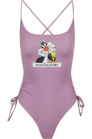 Iceberg Dames, Badkleding, Paars, Maat: M