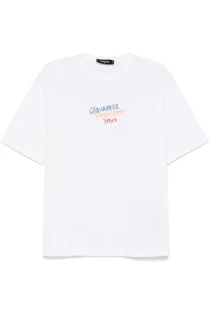 Dsquared2 Heren, Tops, Wit, Maat: S