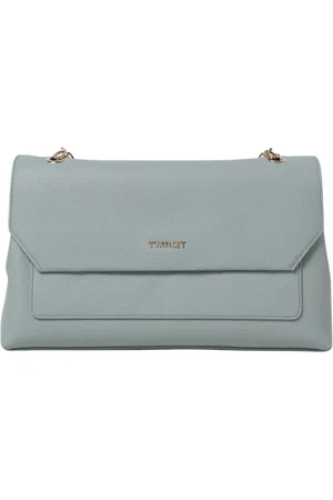 Twin-Set Dames, Tassen, Blauw, Maat: ONE Size Leer