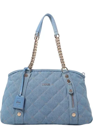 Liu Jo Dames, Tassen, Blauw, Maat: ONE Size Denim