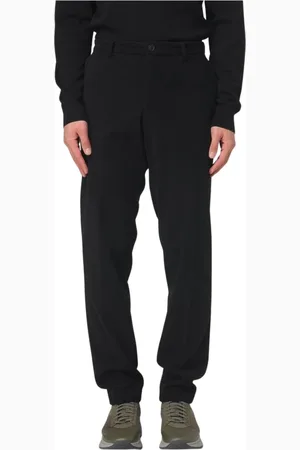 HUGO BOSS Heren, Broeken, Zwart, Maat: 2XL Katoen