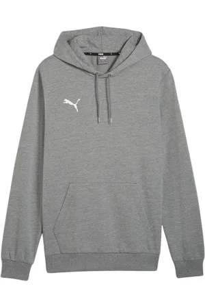 PUMA Heren, Sweatshirts & Hoodies, Grijs, Maat: XL Katoen