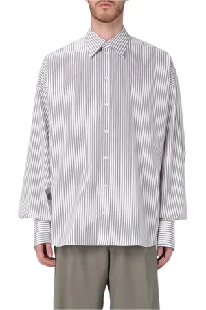 Dolce & Gabbana Heren, Overhemden, Grijs, Maat: M Katoen