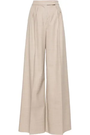 Max Mara Dames, Broeken, , Maat: XS Wol