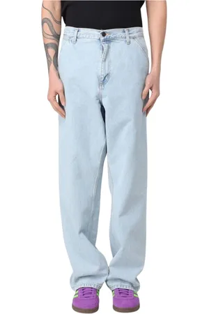 Carhartt Heren, Jeans, Blauw, Maat: W31 Katoen