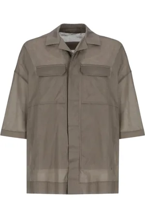 Rick Owens Heren, Overhemden, Bruin, Maat: XL