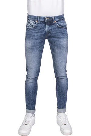 ALPHA STUDIO Heren, Jeans, Blauw, Maat: M