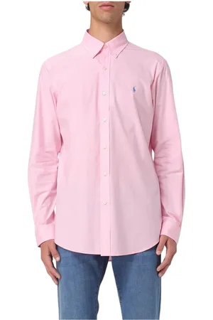 Ralph Lauren Heren, Overhemden, Roze, Maat: L Katoen