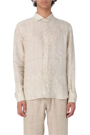 MC2 SAINT BARTH Heren, Overhemden, , Maat: 2XL Linnen