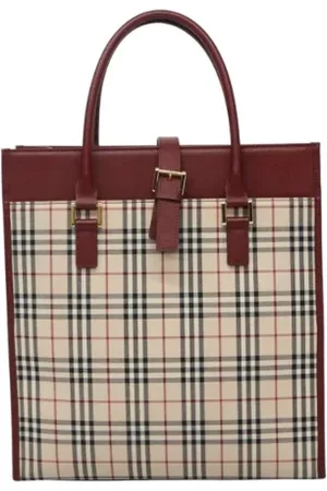 Burberry Dames, Pre-owned, , Maat: ONE Size Leer