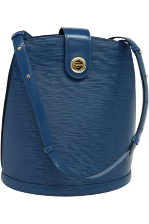 LOUIS VUITTON Dames, Pre-owned, Blauw, Maat: ONE Size Leer