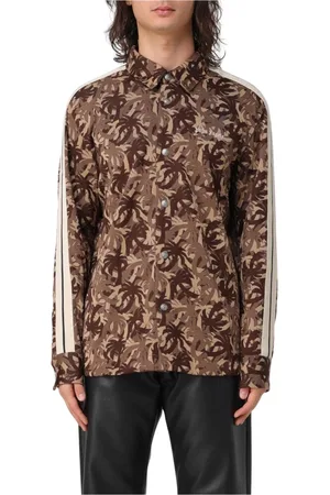Palm Angels Heren, Overhemden, Veelkleurig, Maat: XL Zijde