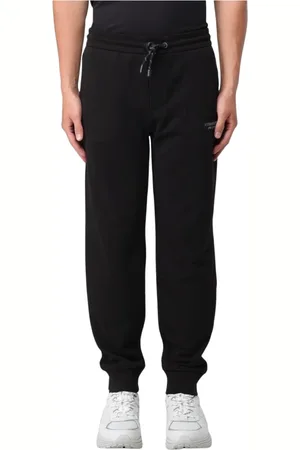 Armani Exchange Heren, Broeken, Zwart, Maat: M Katoen