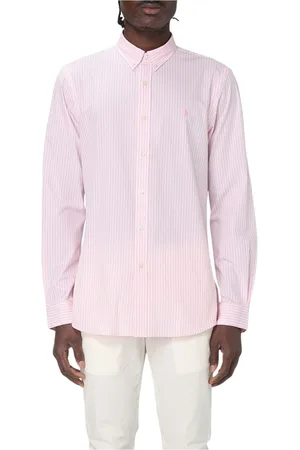Ralph Lauren Heren, Overhemden, Roze, Maat: XL Katoen