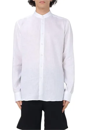 Karl Lagerfeld Heren, Overhemden, Wit, Maat: XL Linnen