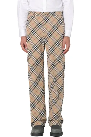 Burberry Heren, Broeken, Veelkleurig, Maat: L