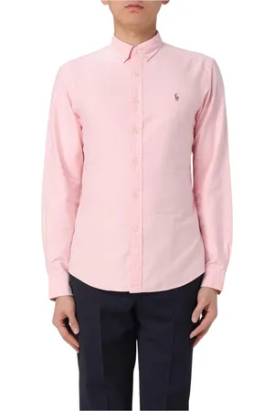 Ralph Lauren Heren, Overhemden, Roze, Maat: 2XL Katoen