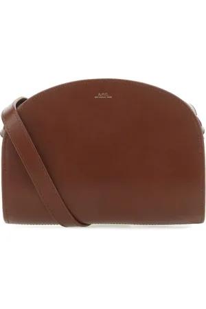 A.P.C. Dames, Tassen, Bruin, Maat: ONE Size Leer