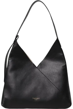 Twin-Set Dames, Tassen, Zwart, Maat: ONE Size Leer