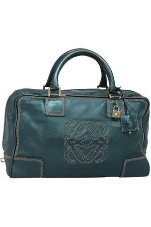 Loewe Dames, Pre-owned, Groen, Maat: ONE Size Leer