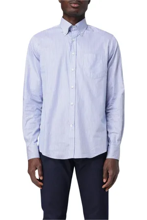 Paul & Shark Heren, Overhemden, Blauw, Maat: L Katoen