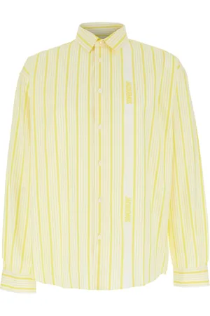 Jacquemus Heren, Overhemden, Geel, Maat: XL Katoen