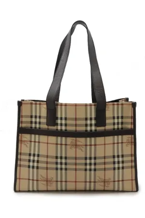 Burberry Dames, Pre-owned, , Maat: ONE Size Leer
