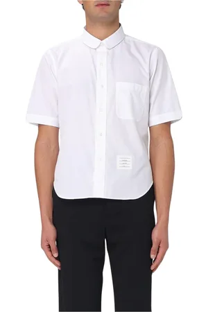 Thom Browne Heren, Overhemden, Wit, Maat: M Katoen