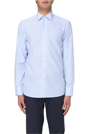 Etro Heren, Overhemden, Blauw, Maat: 2XL Katoen