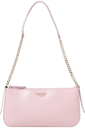Twin-Set Dames, Tassen, Roze, Maat: ONE Size Leer