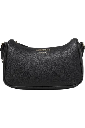 Emporio Armani Dames, Tassen, Zwart, Maat: ONE Size Leer