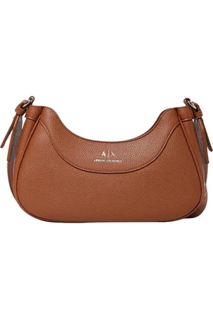 Armani Exchange Dames, Tassen, Bruin, Maat: ONE Size Leer