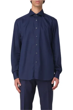 corneliani Heren, Overhemden, Blauw, Maat: XL Katoen