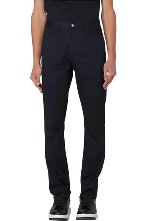 Armani Exchange Heren, Broeken, Blauw, Maat: W38