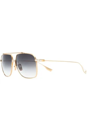 DITA EYEWEAR Heren, Accessoires, Geel, Maat: 61 MM