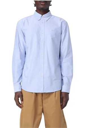 HUGO BOSS Heren, Overhemden, Blauw, Maat: S