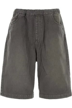 Entire Studios Heren, Korte broeken, Grijs, Maat: L Denim