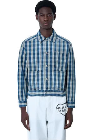 HUMAN MADE Heren, Jassen, Blauw, Maat: M Katoen