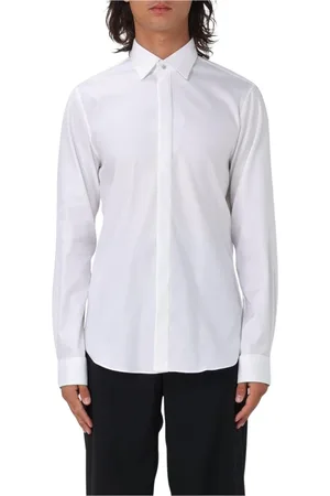 Michael Kors Heren, Overhemden, Wit, Maat: 2XL Katoen