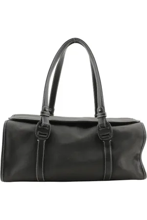 Salvatore Ferragamo Dames, Pre-owned, Zwart, Maat: ONE Size