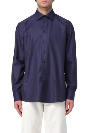 Etro Heren, Overhemden, Blauw, Maat: M
