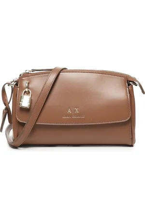 Armani Exchange Dames, Tassen, Bruin, Maat: ONE Size