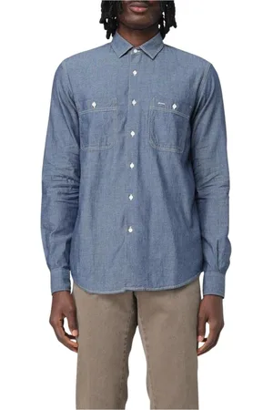 Aspesi Heren, Overhemden, Blauw, Maat: 2XL Katoen