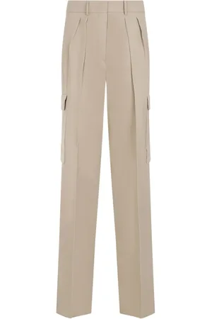 Sportmax Dames, Broeken, , Maat: 2XS Katoen