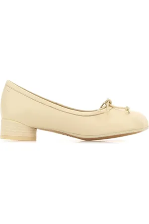 Maison Margiela Dames, Schoenen, Wit, Maat: 38 1/2 EU Leer