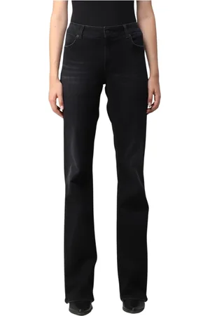 Dondup Dames, Jeans, Zwart, Maat: W31 Katoen