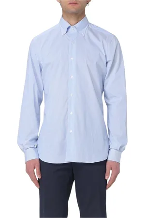 FAY Heren, Overhemden, Blauw, Maat: M