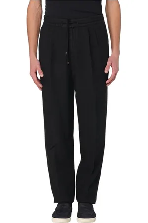 Brunello Cucinelli Heren, Broeken, Zwart, Maat: XL