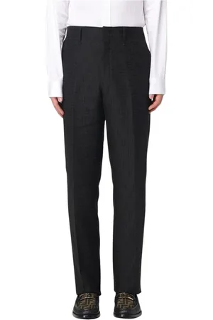 Fendi Heren, Broeken, Zwart, Maat: M